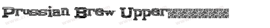 Prussian Brew Upper字体转换